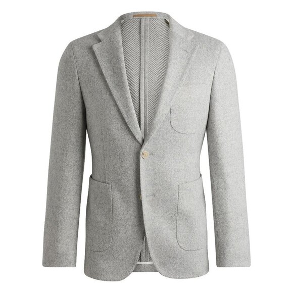 Hugo Boss Lambswool Micro Patterned Multipocket Jacket Large 098 - Picture 1 of 12